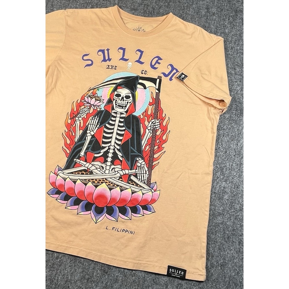 Sullen Art Collective Lotus Reaper Premium SCM4367 Short Sleeve Men`s T-shirt
